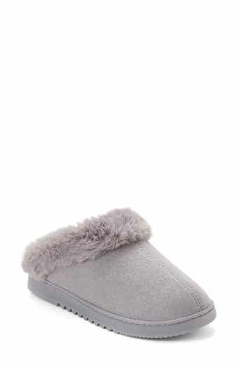 Hillary Faux Suede Scuff Slipper