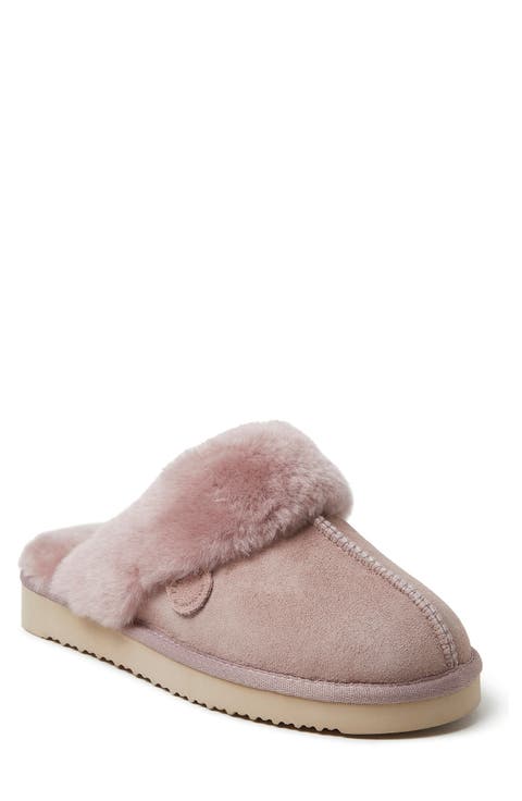 Fireside Sydney Genuine Shearling Scuff Slipper