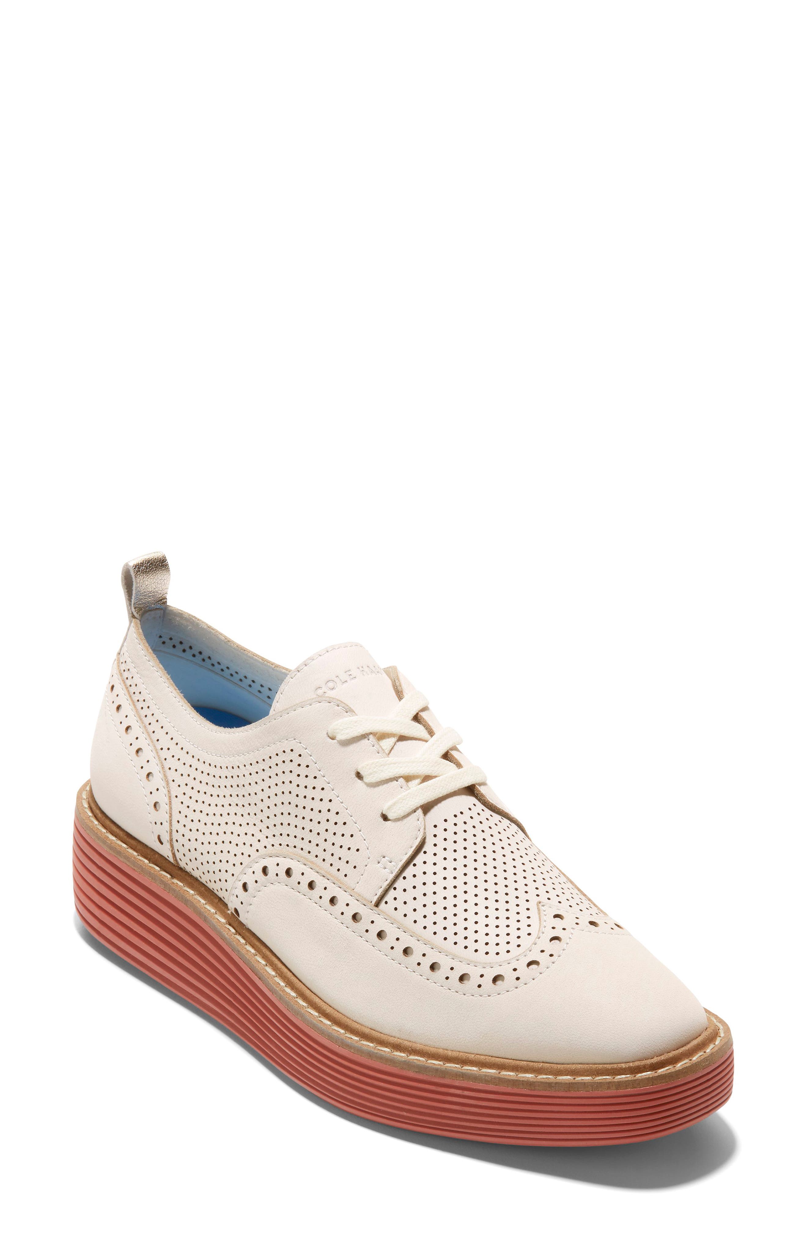 ØriginalGrand Platform Wingtip Derby, Main, color, EGRET NUB/