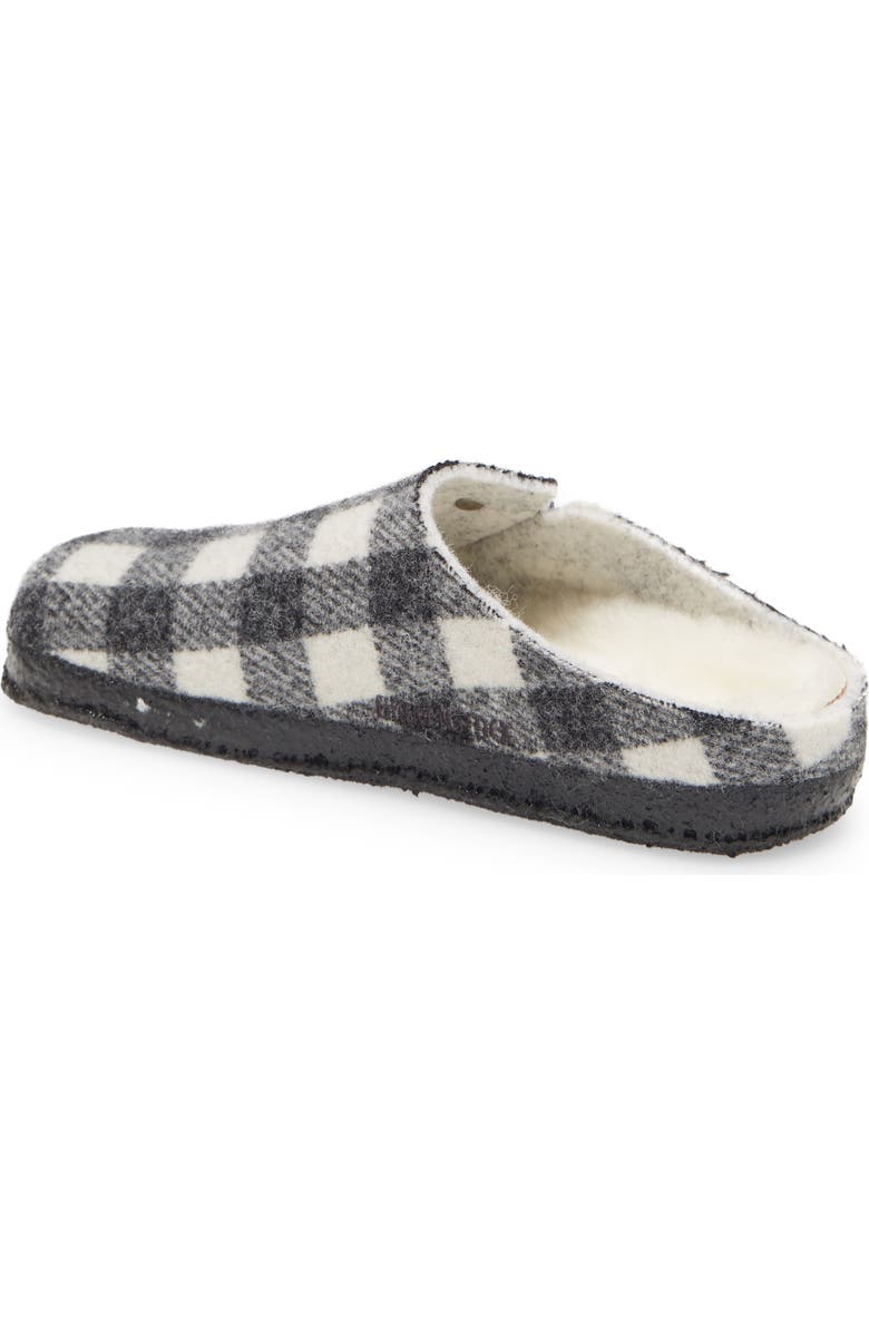 Birkenstock Kids' Zermatt Genuine Shearling Lined Slipper, Alternate, color, White