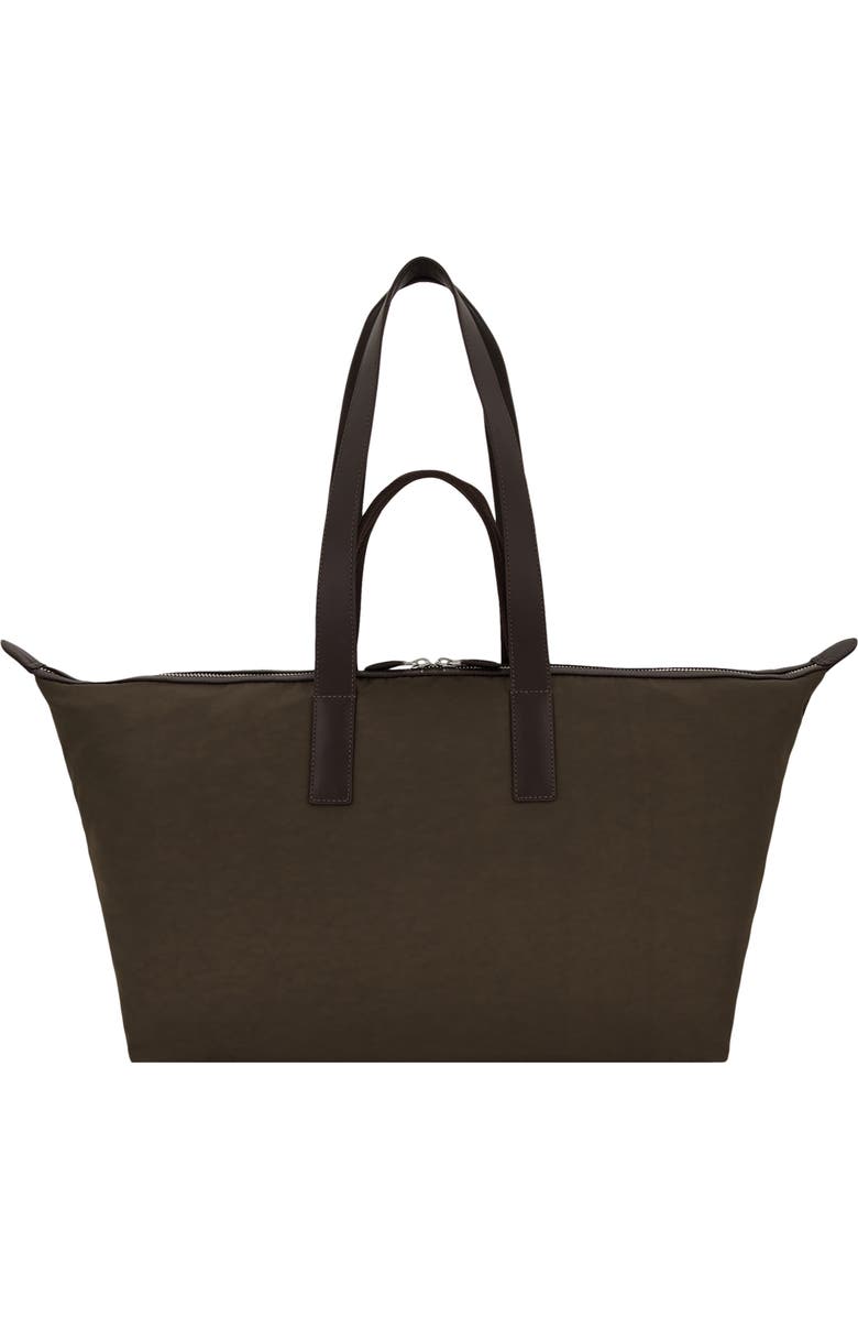 Vince Ventura Recycled Nylon Carryall Shoulder Bag, Main, color, Cacao Soft Nylon