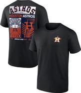 FANATICS Men's Profile Black Houston Astros Big & Tall Two-Sided Graphic T-Shirt