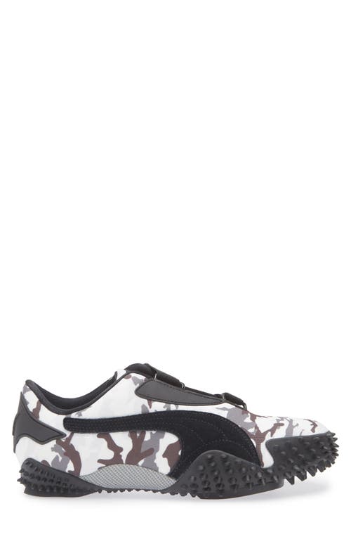 Puma Mostro Camo Sneakers In  Black-cast Iron