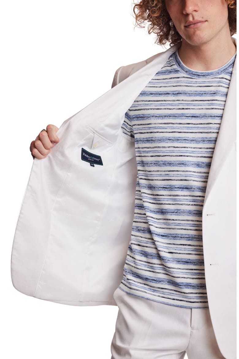 Dover Slim Fit Sport Coat, Alternate, color, WHITE LINEN