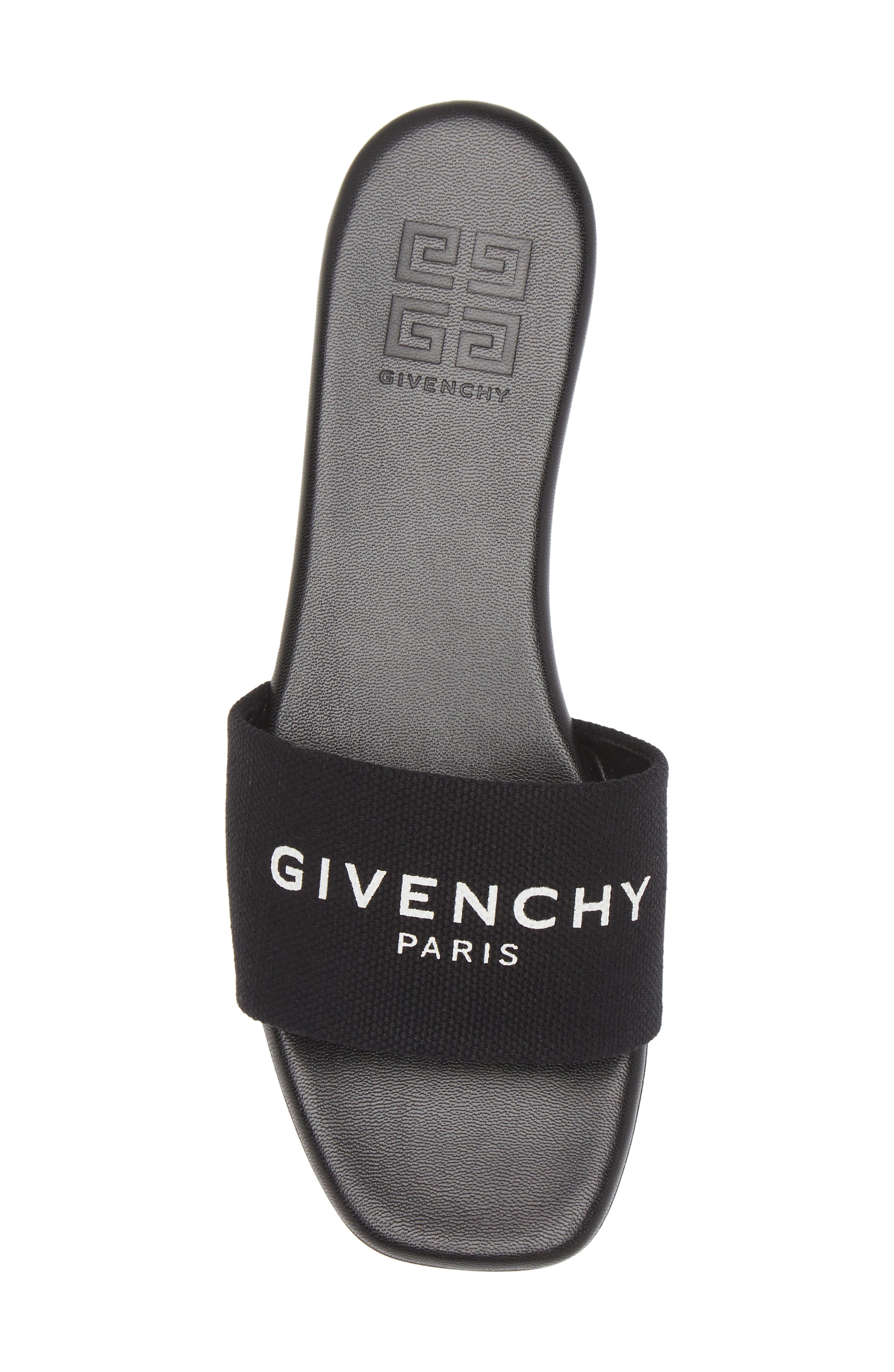 Givenchy 4G Flat Slide Sandal, Alternate, color, 