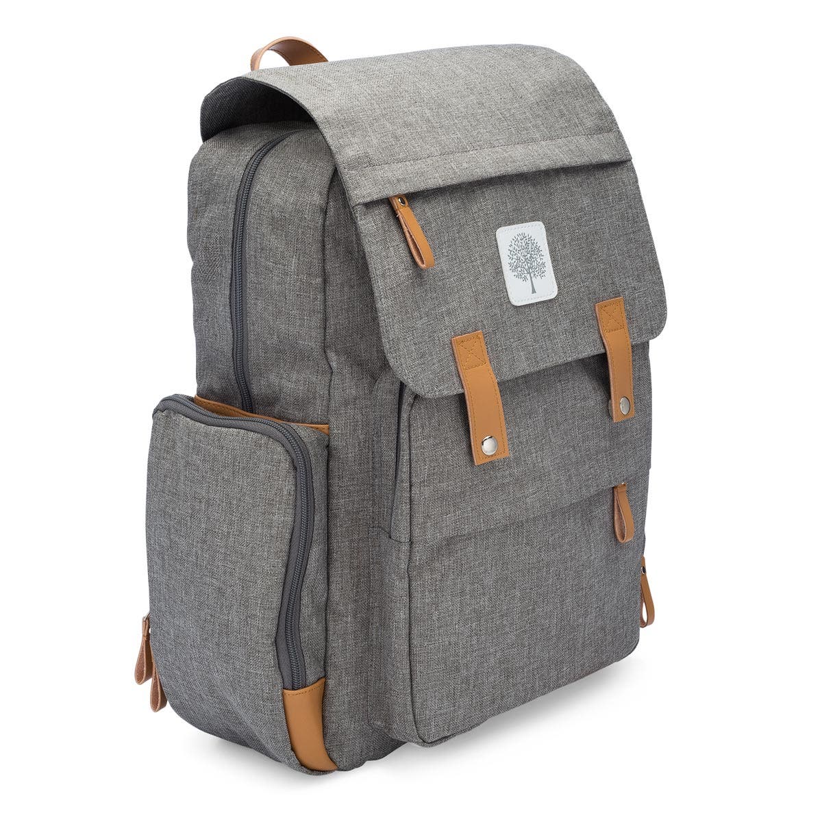 Parker Baby Co. Birch Bag Diaper Backpack, Alternate, color, Gray