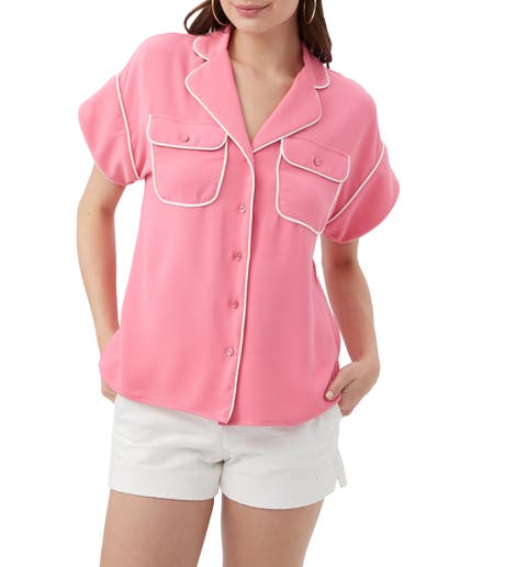 Gideon 2 Short Sleeve Button Up Top