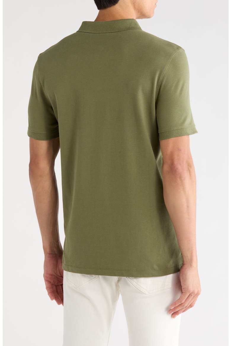 Form Cotton Polo, Alternate, color, EDEN GREEN