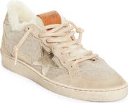 Golden Goose Ball Star Wool Wool & Faux Shearling Sneaker