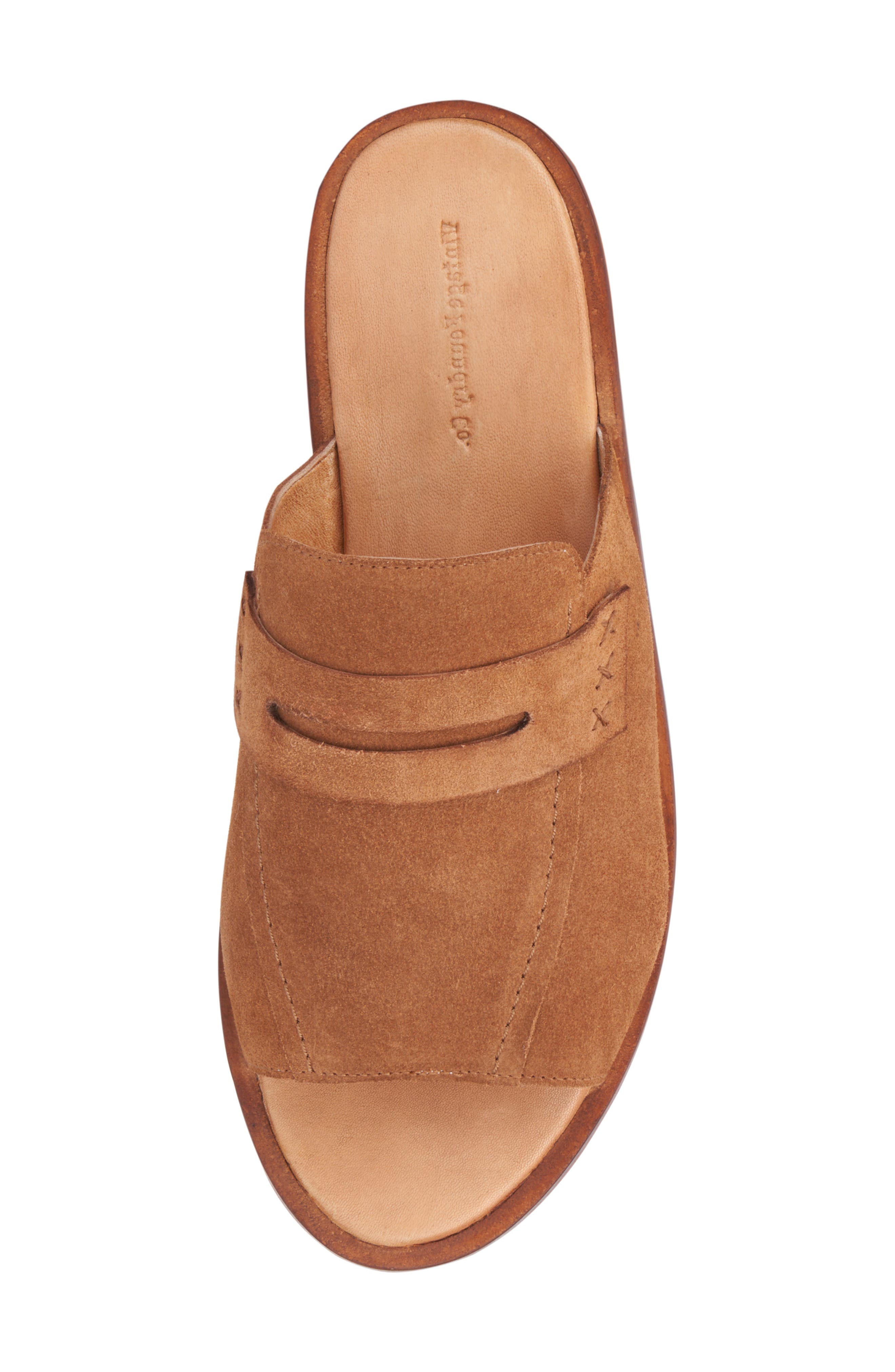 VINTAGE FOUNDRY Tracey Penny Loafer Sandal, Alternate, color, 