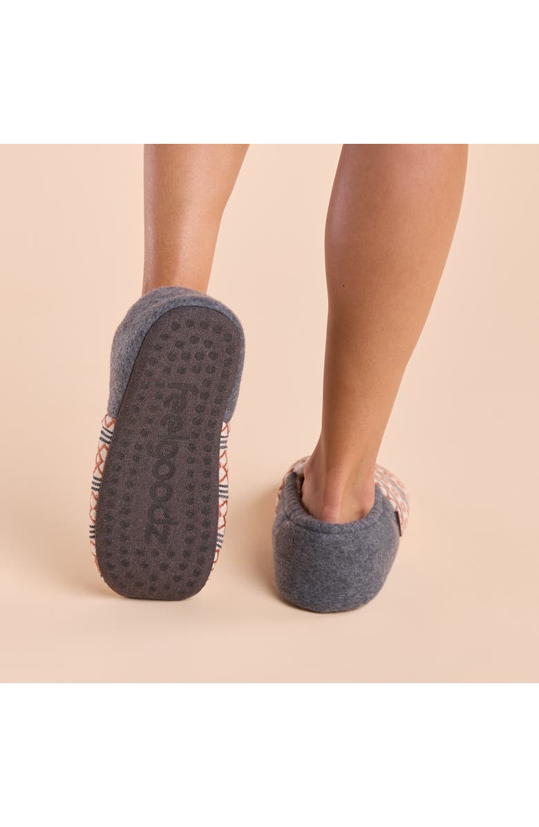 Feelgoodz Women's Laidback Slipper Artisan Woven Indoor Closed Heel House Shoes, Alternate, color, Apricot