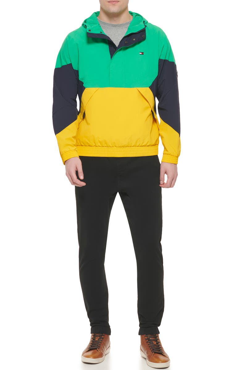 Tommy Hilfiger Retro Water Resistant Anorak, Alternate, color, 