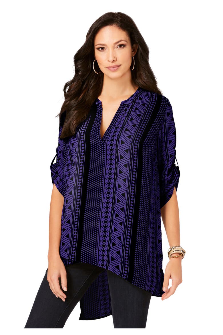 Geometric Tunic, Main, color, GRAPE GEO