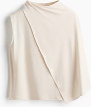 H&M Cape-detail Crêpe Top