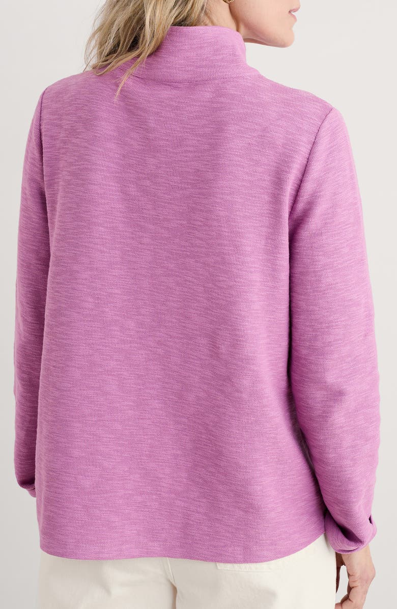 Seasalt Cornwall Last Boat Organic Cotton Half Placket Sweatshirt, Alternate, color,