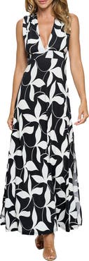 O.L. Open Back Maxi Dress