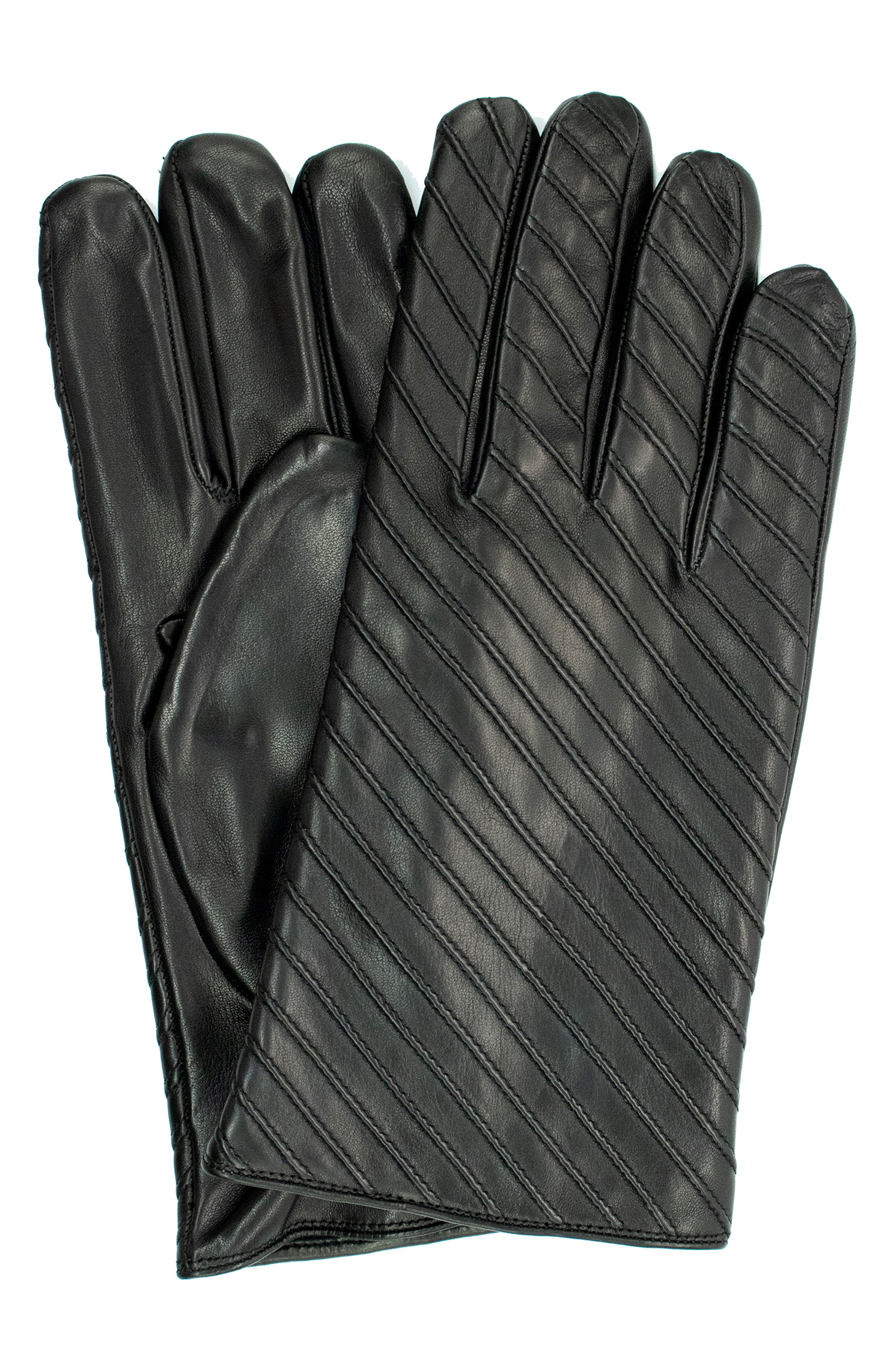 Portolano Diagonal Corded Gloves