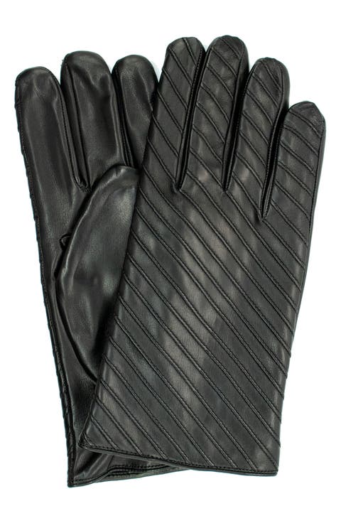 Diagonal Corded Gloves