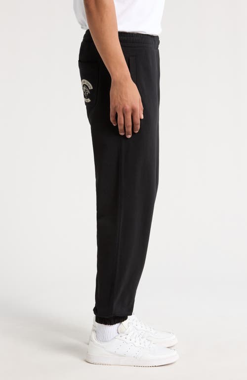 Overnight Angel Crew Crew Og Badge Sweatpants In Black