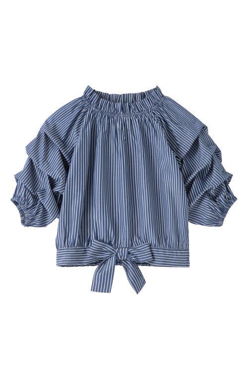 Habitual Kids Habitual Yarn Dye Stripe Top in Multi 