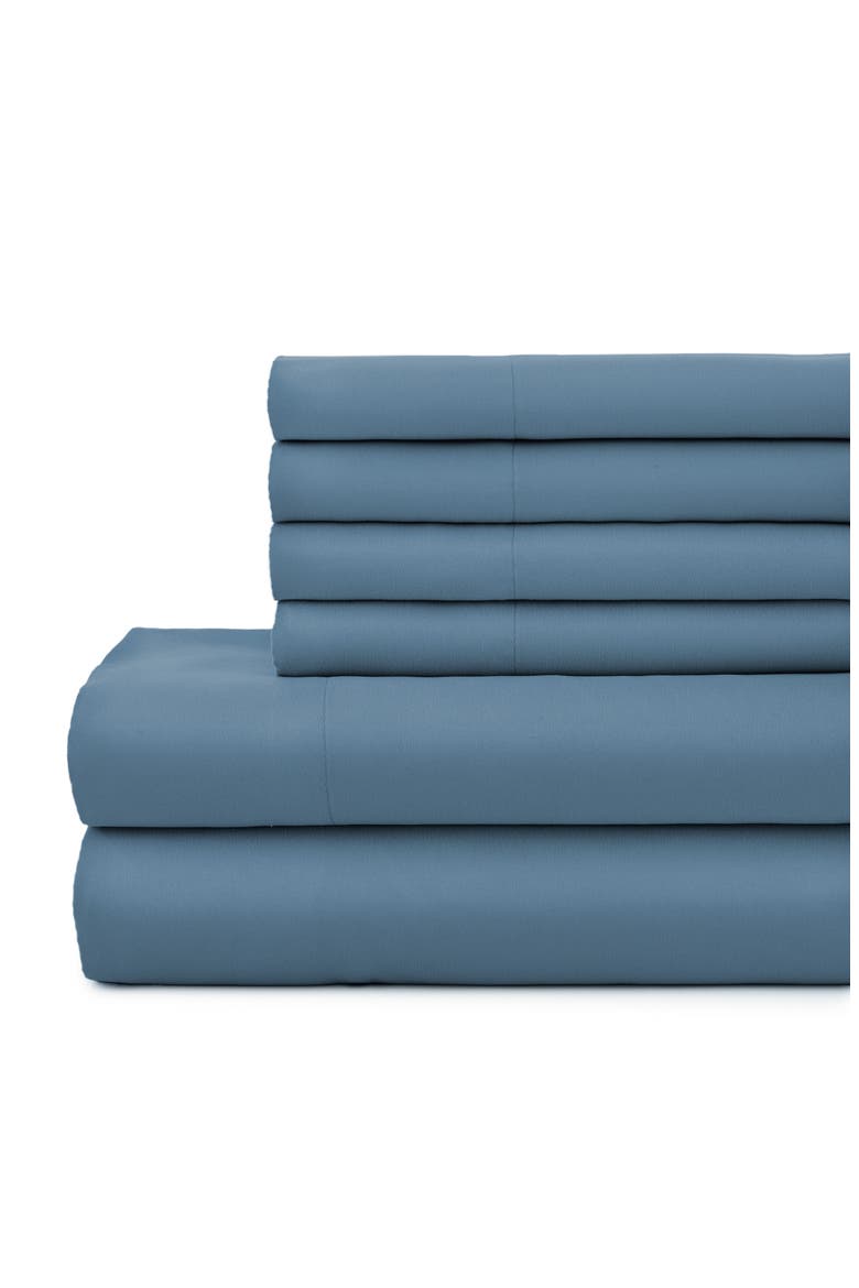 Vilano Springs Extra Deep Pocket Sheet Set, Main, color, CORONET BLUE