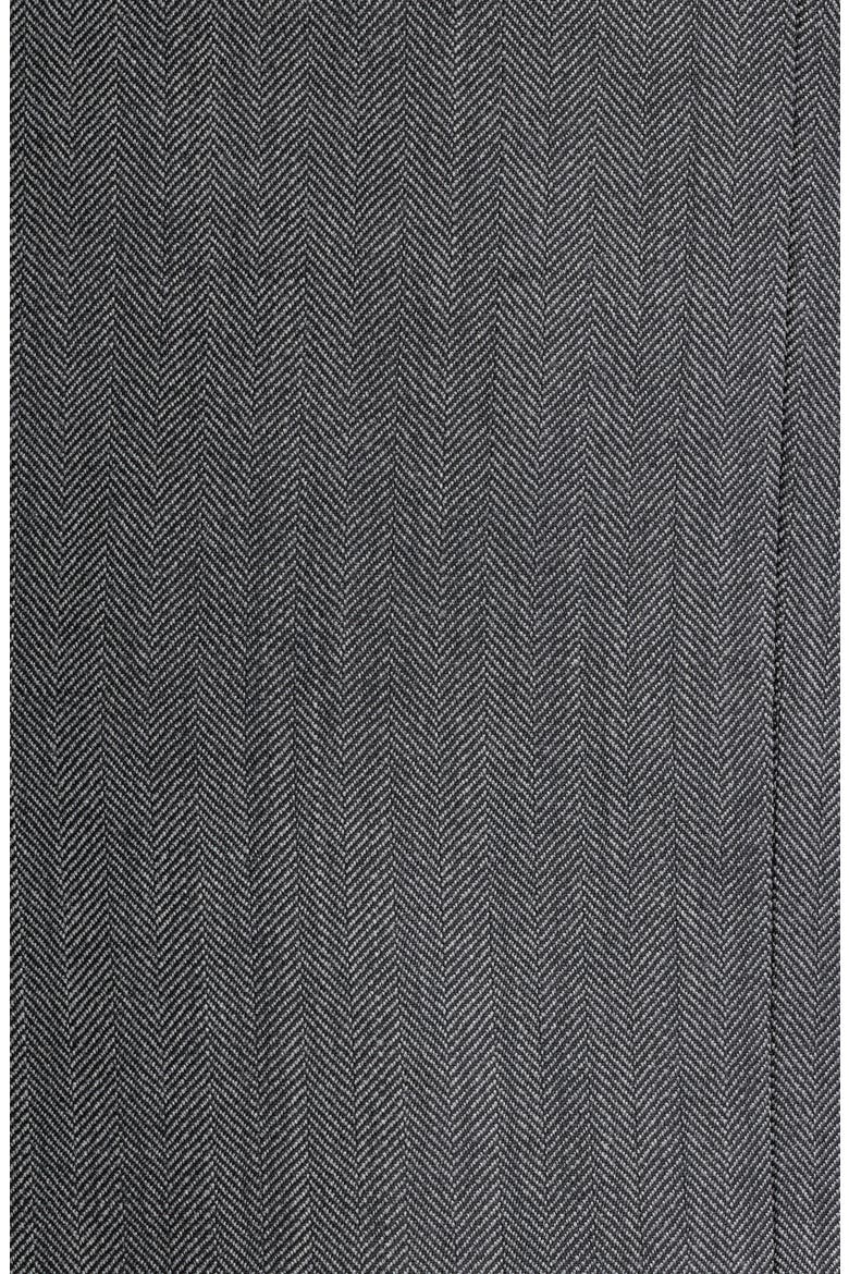 Modern Fit Grey Wool Blend Herringbone Sport Coat, Alternate, color, GREY