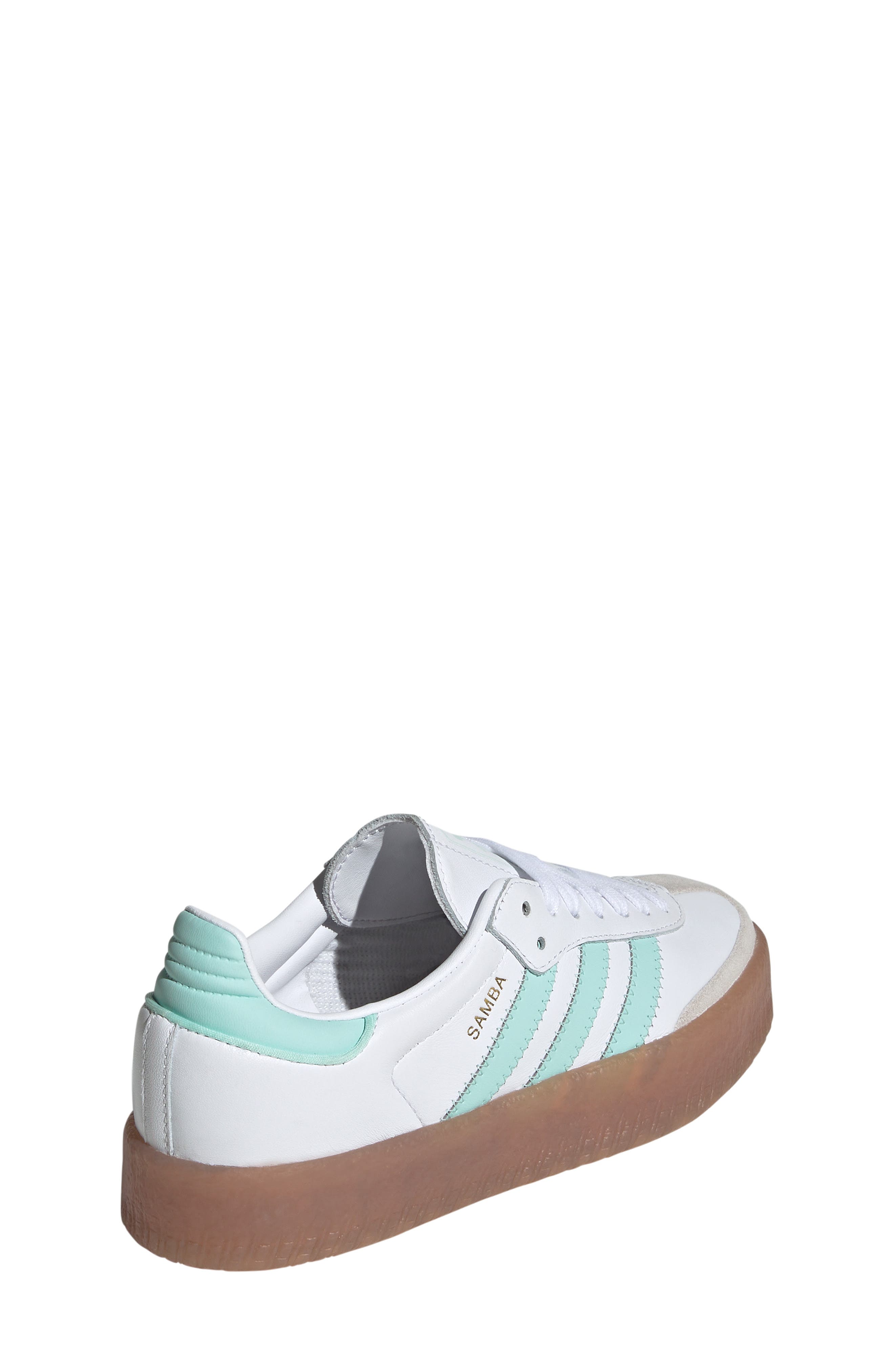 adidas Kids' Sambae Sneaker, Alternate, color, Ftwwht/Cle