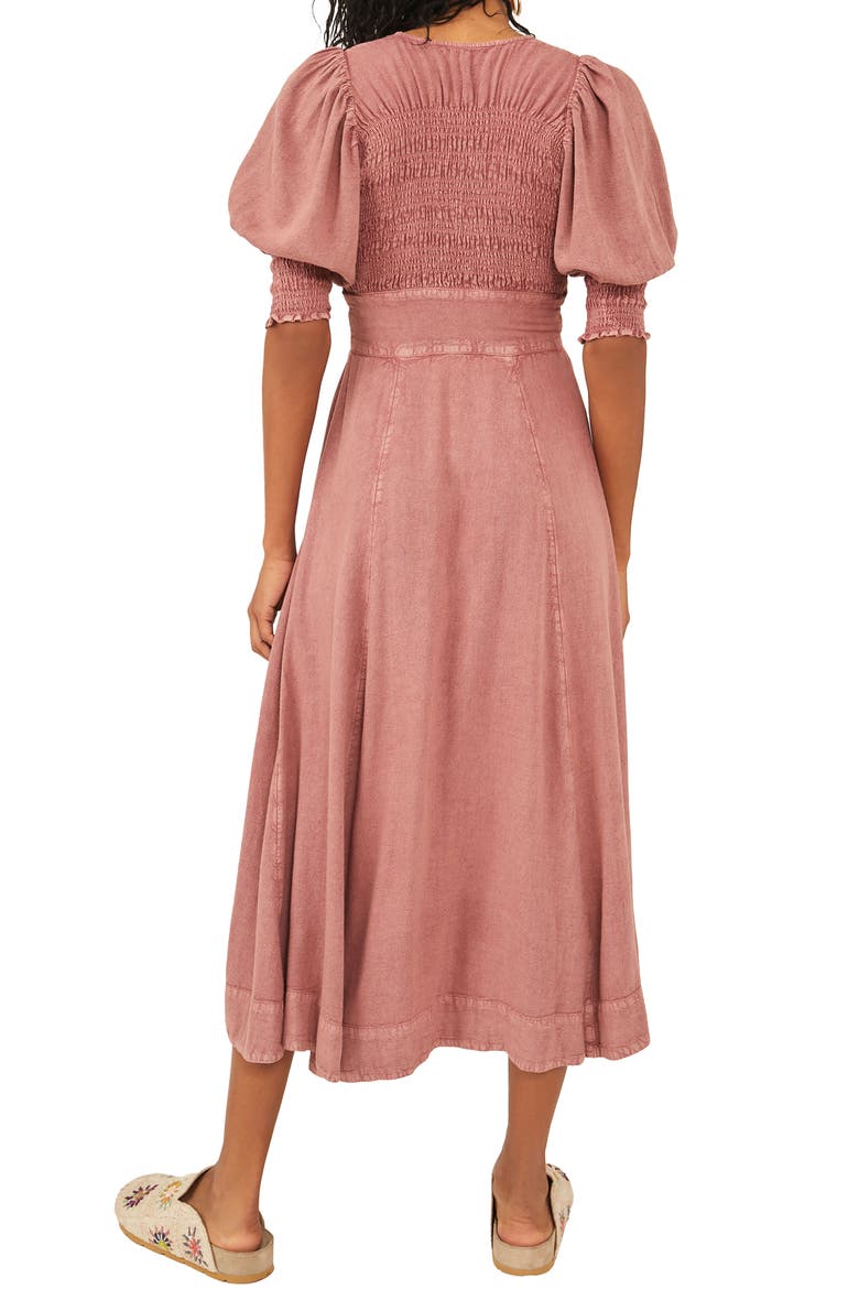 Free People String of Hearts Cutout Maxi Dress (Women)