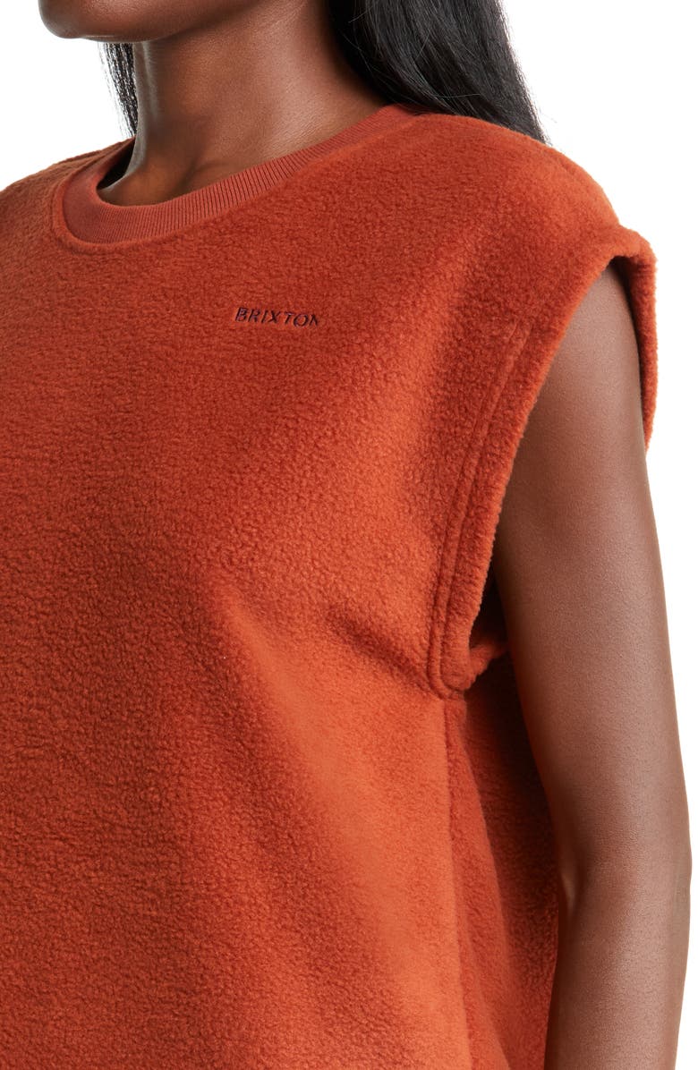 Brixton Blanket Fleece Muscle Tank, Alternate, color, 