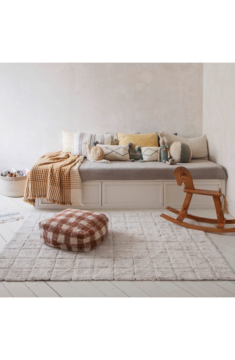 Lorena Canals Washable Rug Mosaic, Alternate, color, Toffee, Natural