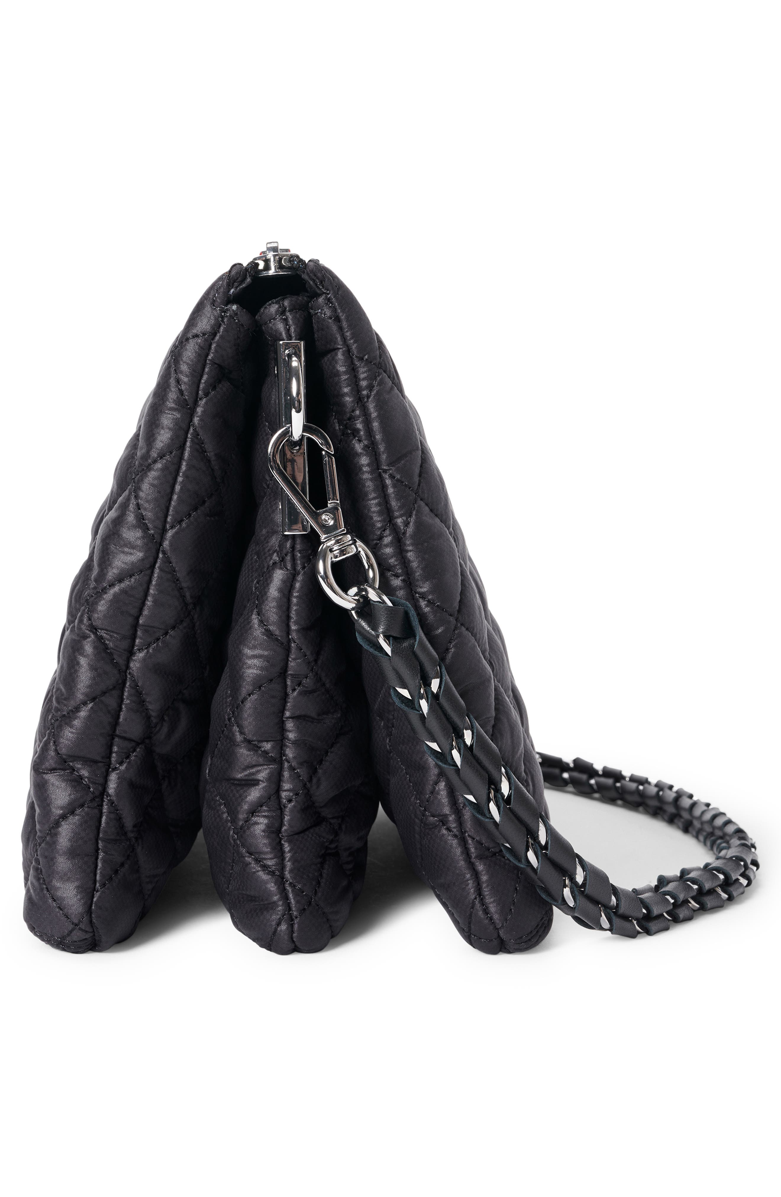 MZ Wallace Large Crosby Pippa Quilted Crossbody Bag, Alternate, color, 