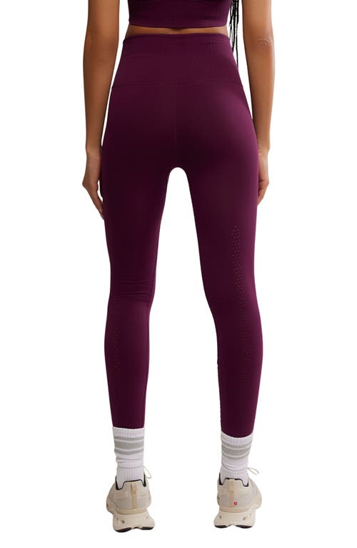 Free People Good Karma Leggings In Purple