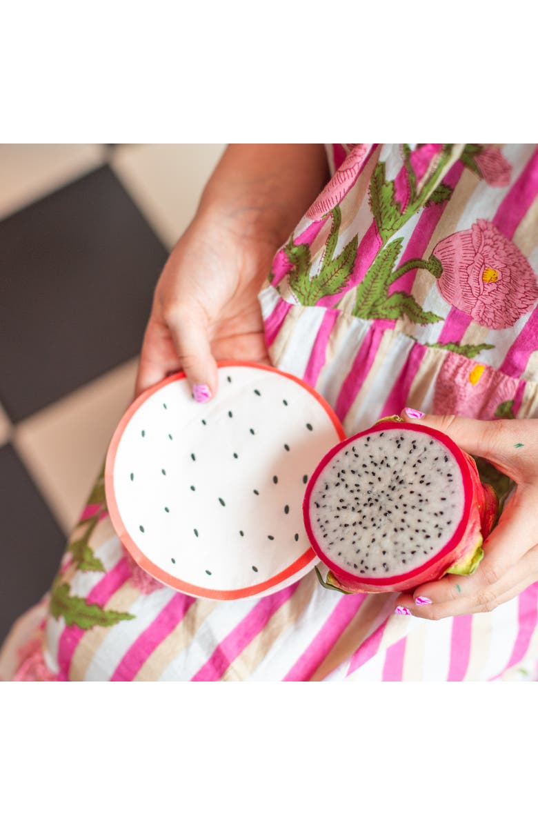 Jollity & Co. Le Dinner DragonFruit Cocktail Napkins, Main, color, Assorted Pre-Pack