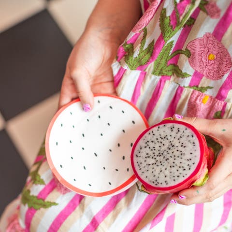 Le Dinner DragonFruit Cocktail Napkins