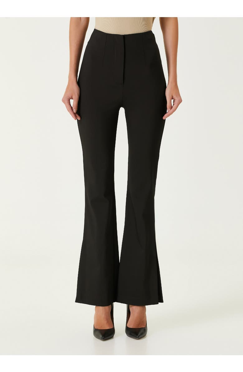 PCFG Cotton Flared Skinny Pant, Alternate, color, Black