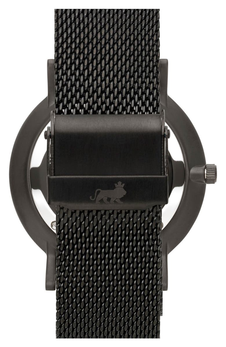 LARSSON & JENNINGS Lugano Mesh Strap Watch, 40mm, Alternate, color,