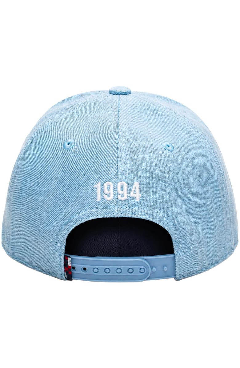 FAN INK Unisex  Light Blue USMNT Making History Adjustable Trucker Hat, Alternate, color, Light Blue