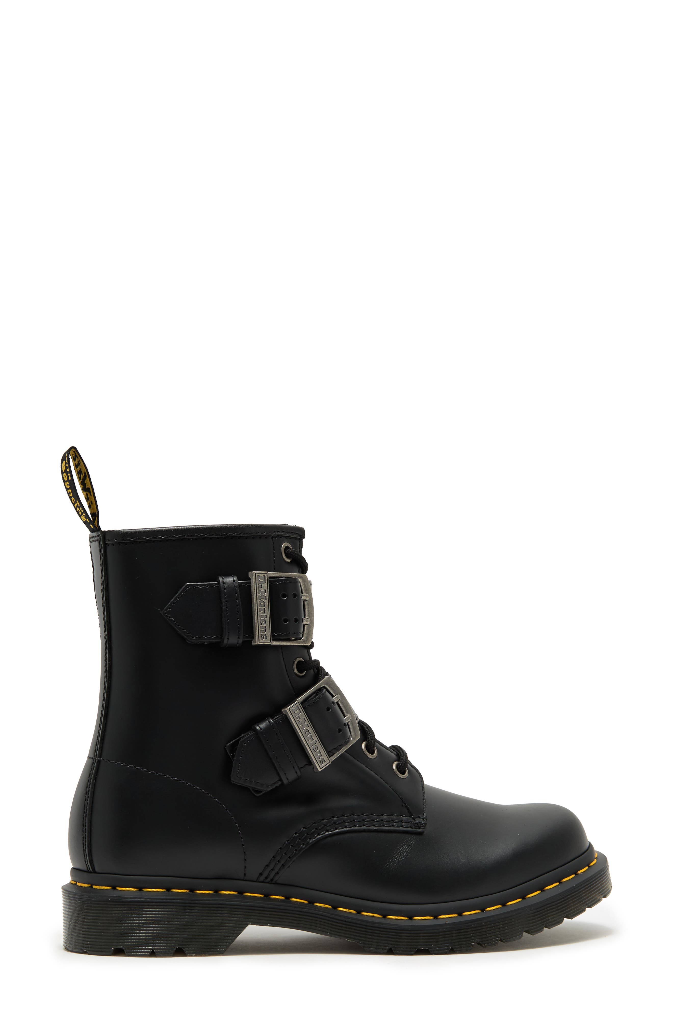Dr. Martens 1460 Double Strap Zip Boot, Alternate, color, 