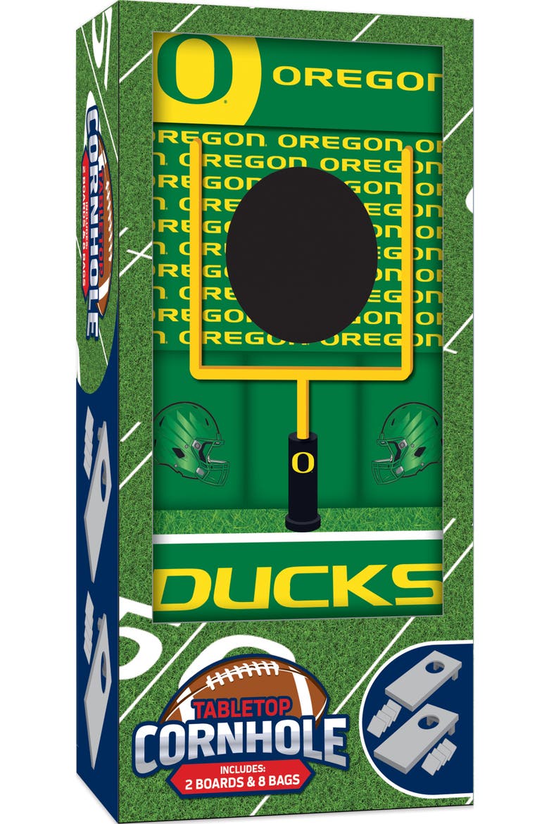 Oregon Ducks NCAA Tabletop Cornhole, Main, color, Multicolor