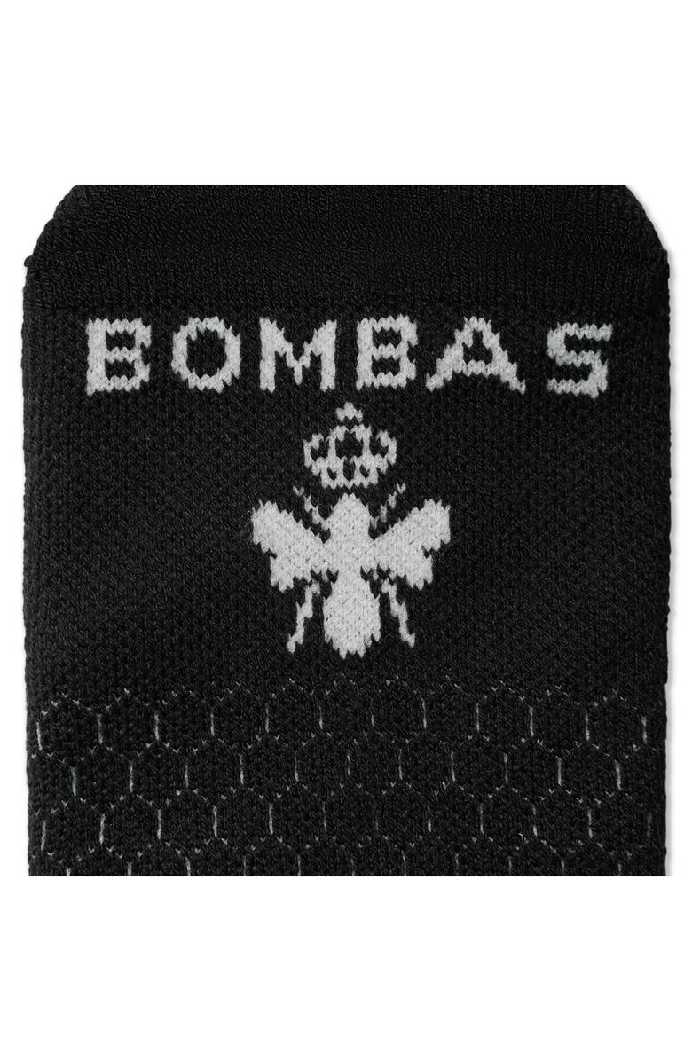 Bombas Marl Performance Compression Quarter Socks, Alternate, color, 