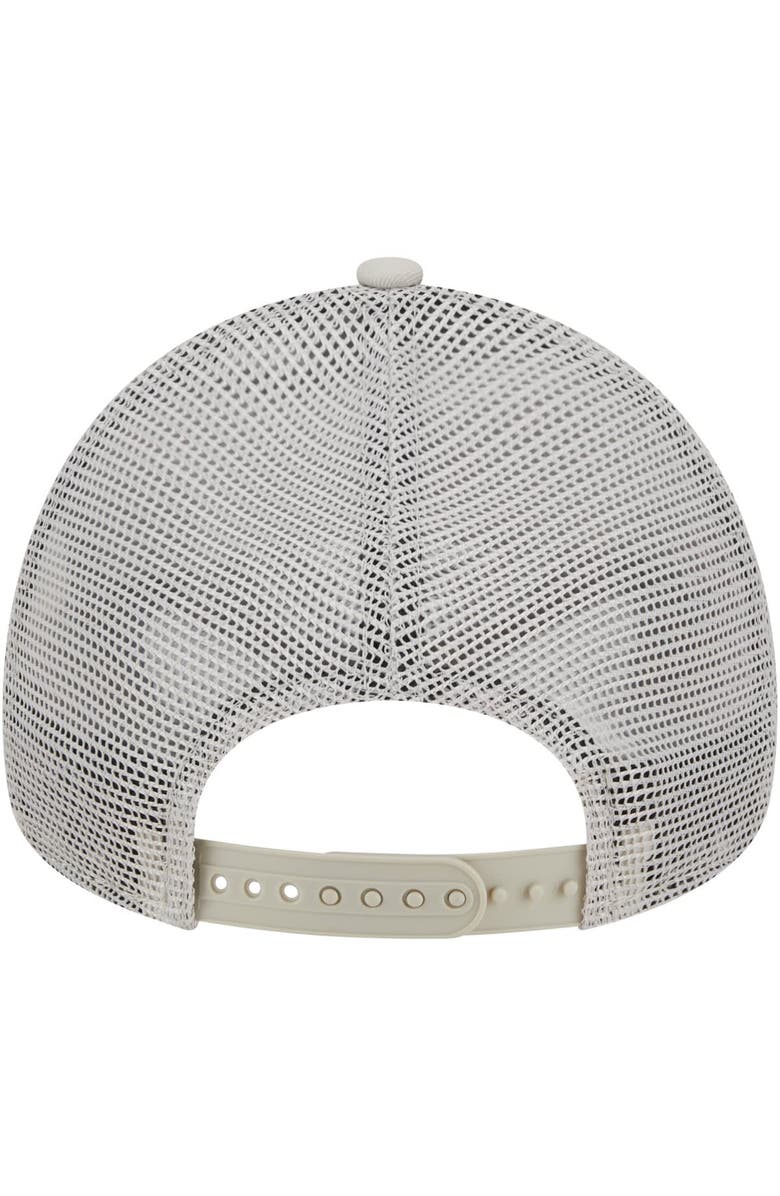 New Era Men's New Era Cream Austin FC Established Patch 9FORTY A-Frame Trucker Adjustable Hat, Alternate, color, Cream