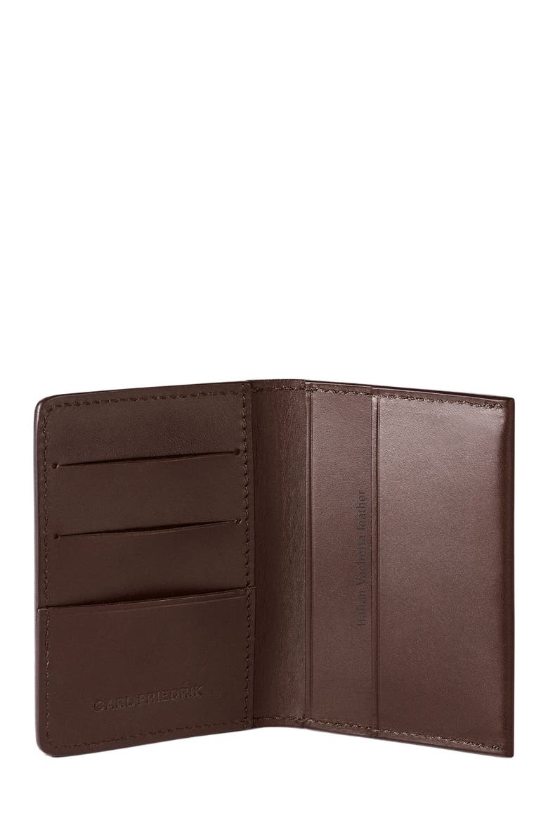 Swanfield Wallet, Alternate, color, Chocolate