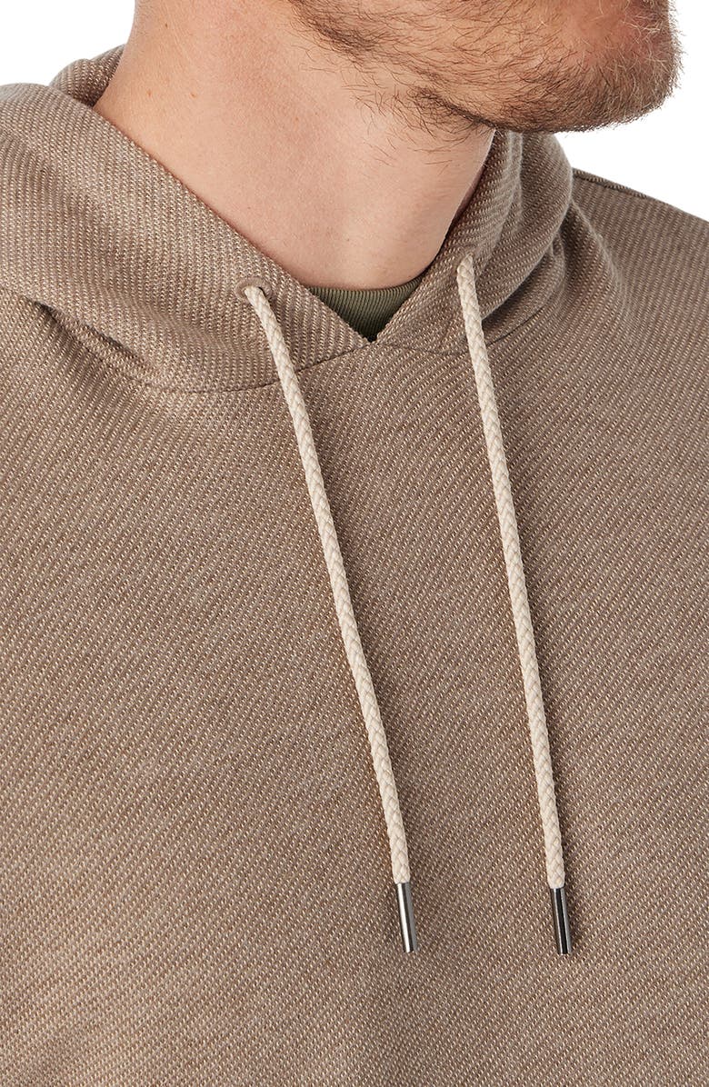Fair Harbor Tailwind Textured Hoodie, Alternate, color, Oak