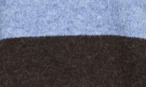 Blu Pepper Stripe Polo Sweater In Multi