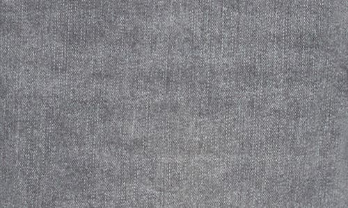 Avec Les Filles High Waist Wide Leg Studded Jeans In Light Grey Wash