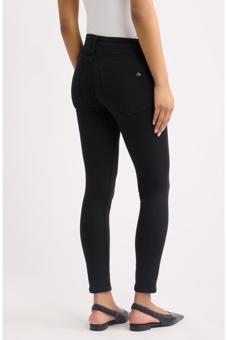 Cate Ankle Skinny Jeans, Alternate, color, BLACK