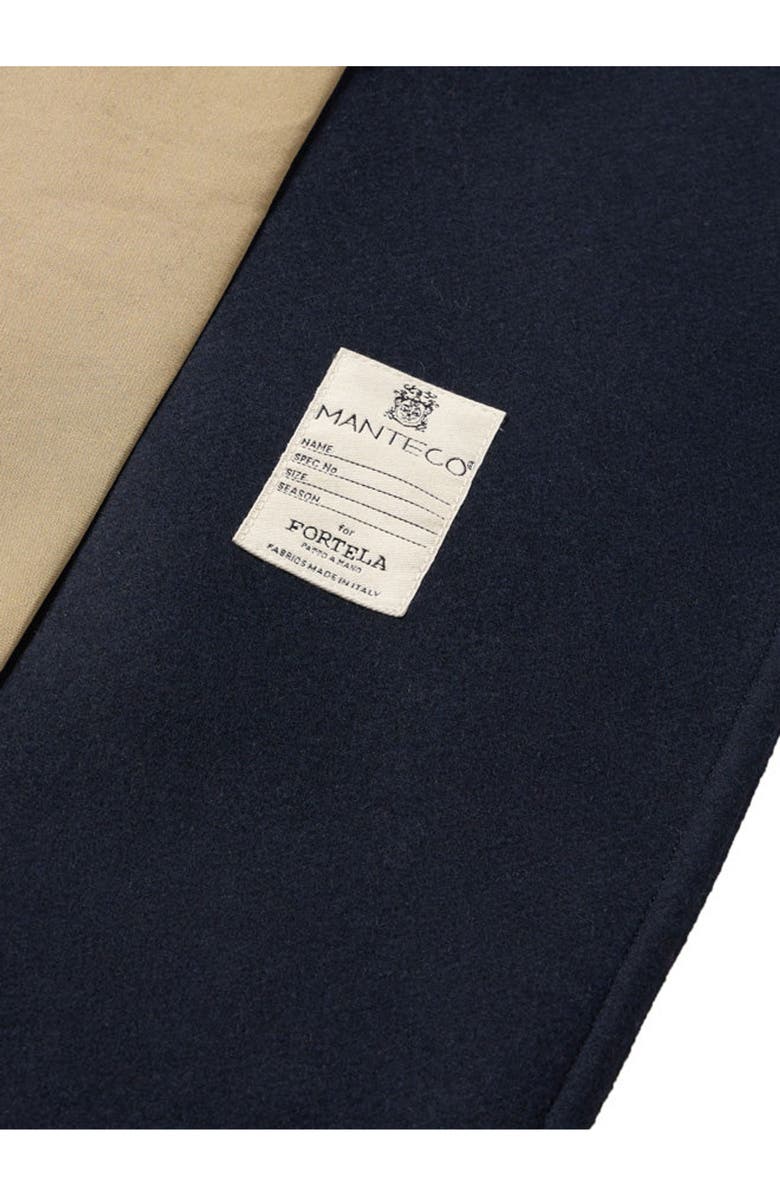 Fortela Serwilliam1 Wool Double-Breasted Coat, Alternate, color, Blue