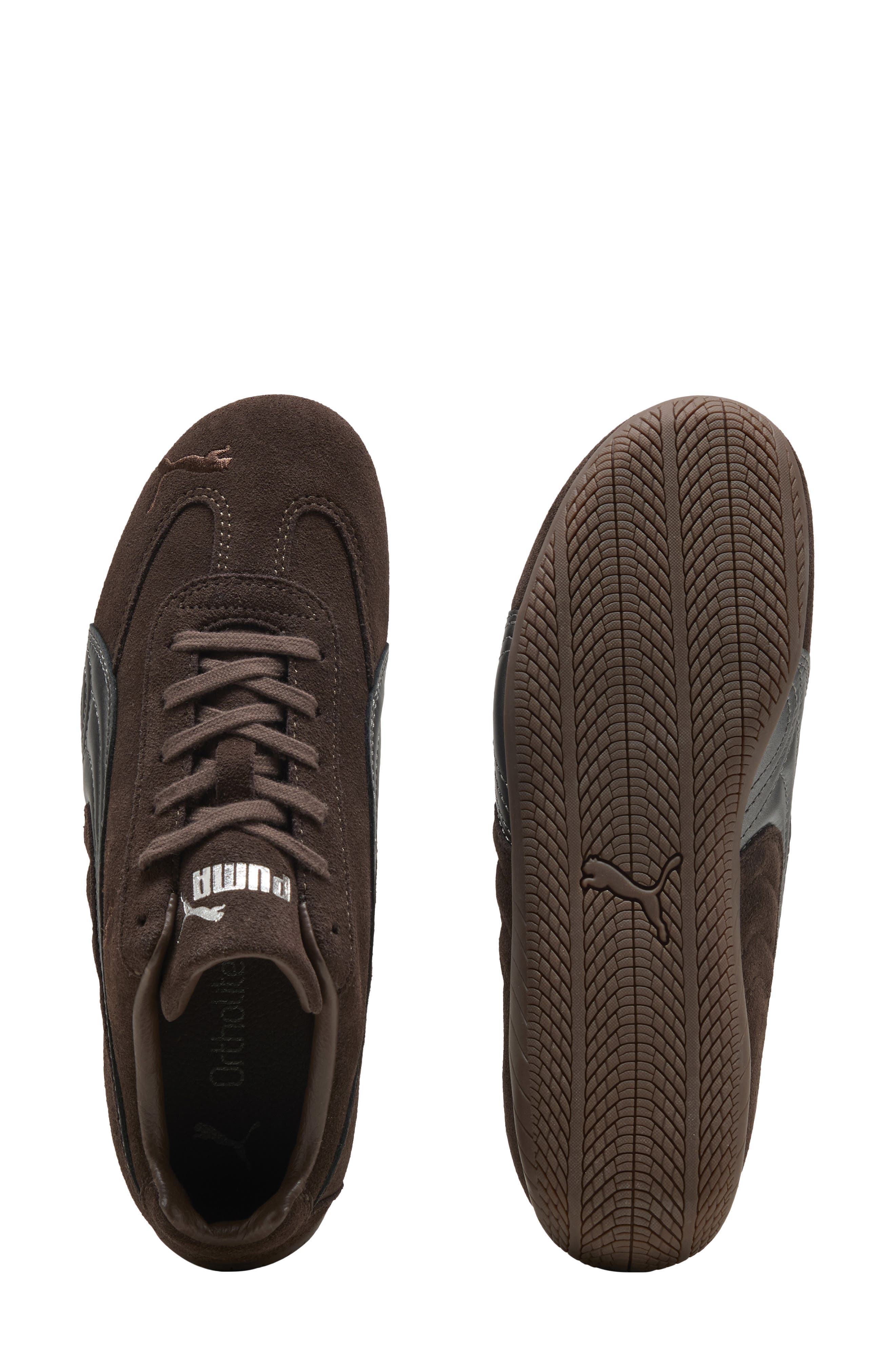 PUMA Speedcat Lux Sneaker, Alternate, color, Chocolate/ Gum