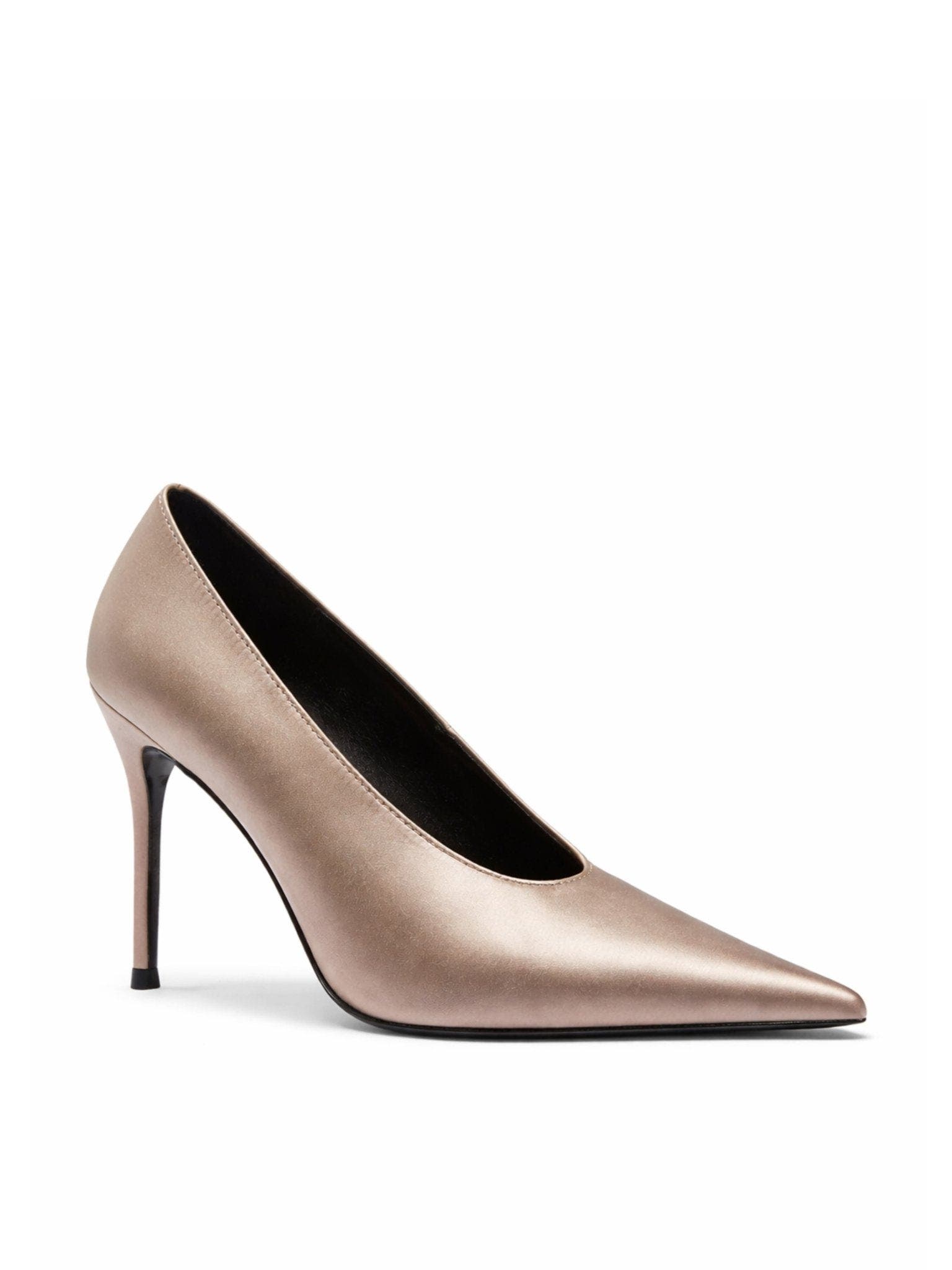 FEMME Vendome Pump, Alternate, color, Taupe Satin