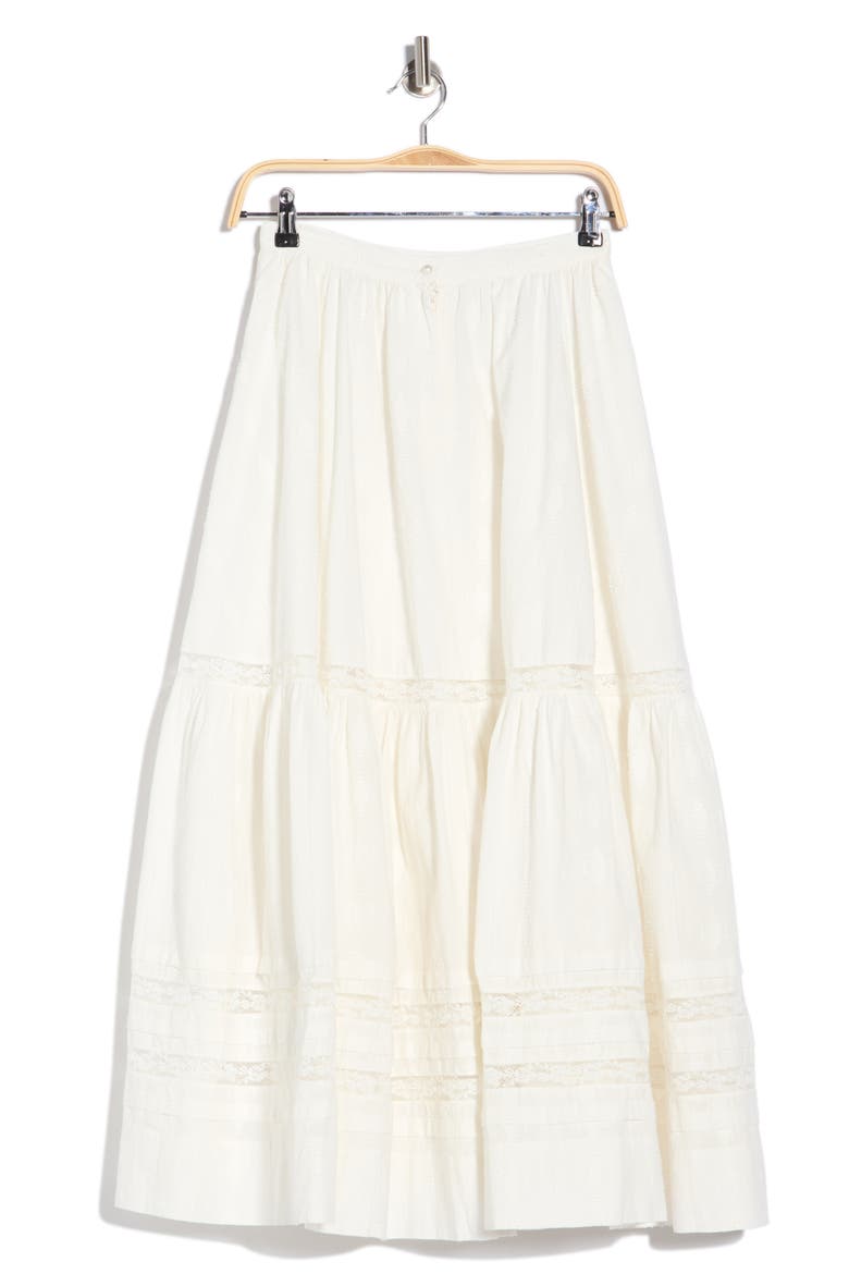 The Laced Up Maxi Skirt, Alternate, color, WHERE THE WILDFLOWERS GROW